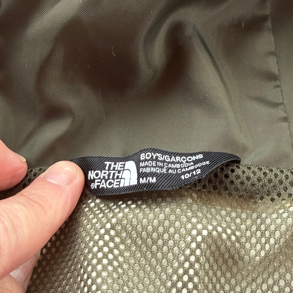 The North Face Kids Forest Green Raincoat - Picture 2 of 5